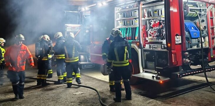 Einsatzübung: Brand in landwirtschaftlichem Objekt • 19.03.2025, 19:00 Uhr